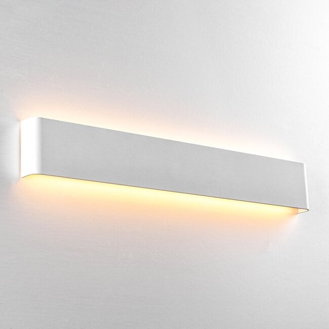 White wall lamp with Integrated LED, 61 cm - Norell