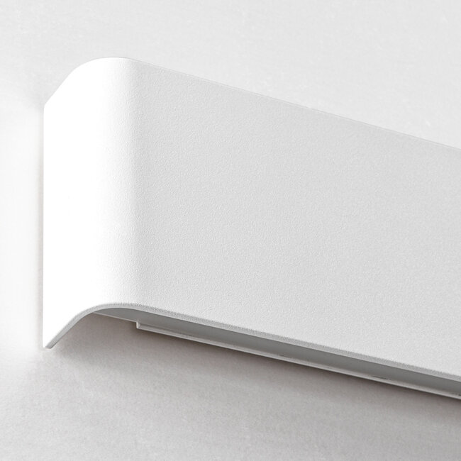 White wall lamp with Integrated LED, 61 cm - Norell