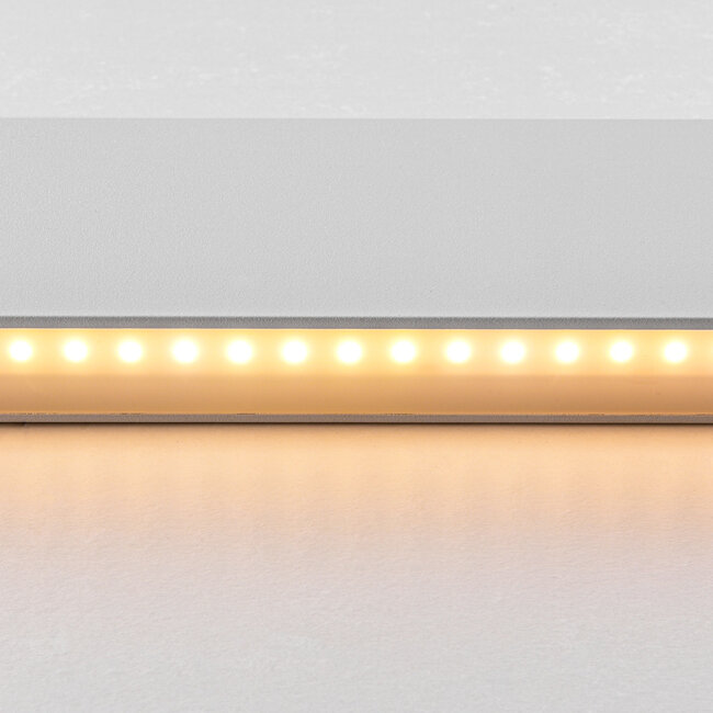 White wall lamp with Integrated LED, 61 cm - Norell