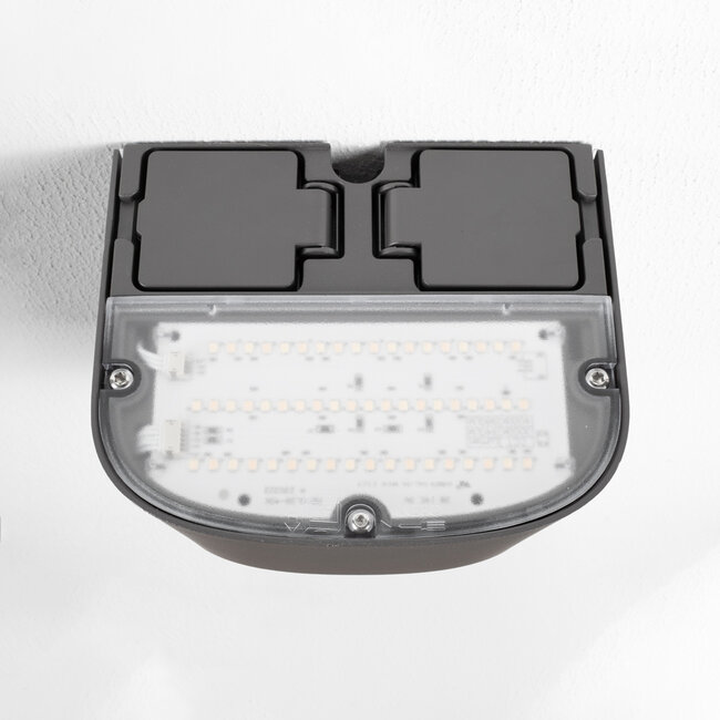 Dimmable wall lamp with sockets for outdoor use - Ares