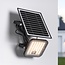 10W solar LED floodlight for outdoor use with sensor - Calem