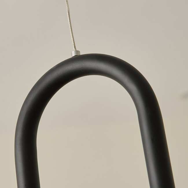 Bar pendant lamp Black - Rura
