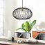 Jaula pendant lamp in Black metal