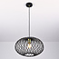 Jaula pendant lamp in Black metal