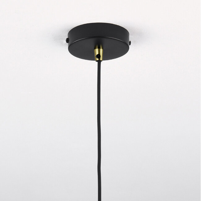 Jaula pendant lamp in Black metal