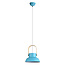 Industrial pendant lamp light blue - Modra