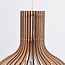 Boho wooden pendant light Legno - round
