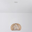 Boho wooden pendant lamp - Medis