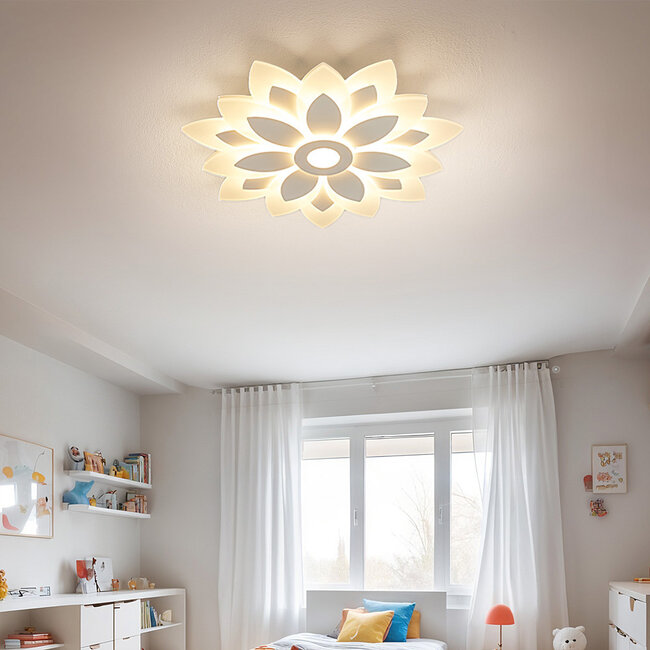 Ceiling lamp Acis - flower design with adjustable colour temperature