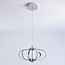 3-step dimmable pendant lamp Yinthe - chrome