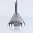 3-step dimmable pendant lamp in smoked glass - Lieve