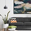 3-step dimmable pendant light Melody - elongated smoked glass