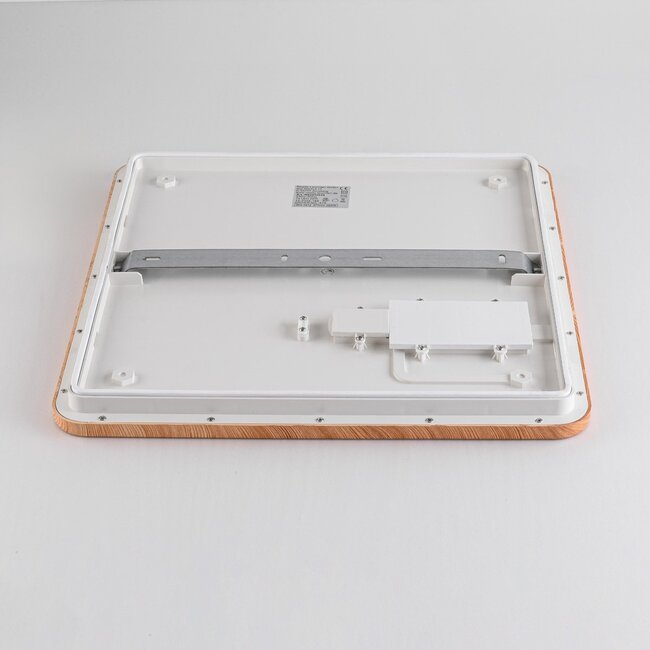 Modern ceiling lamp Celeste, wood look, 3-step dimmable