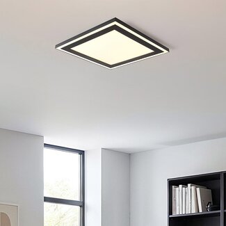 Square ceiling lamp, 3-step dimmable - Noella