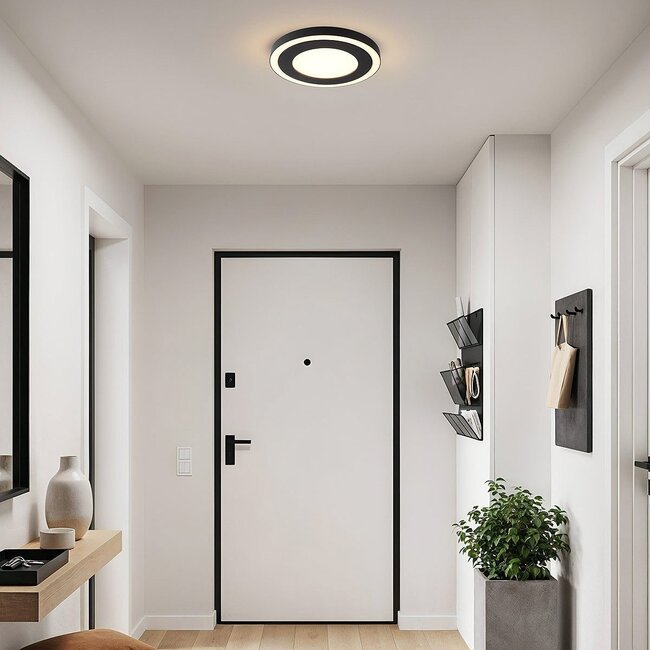 Round ceiling lamp Macy with two lights, 3-step dimmable