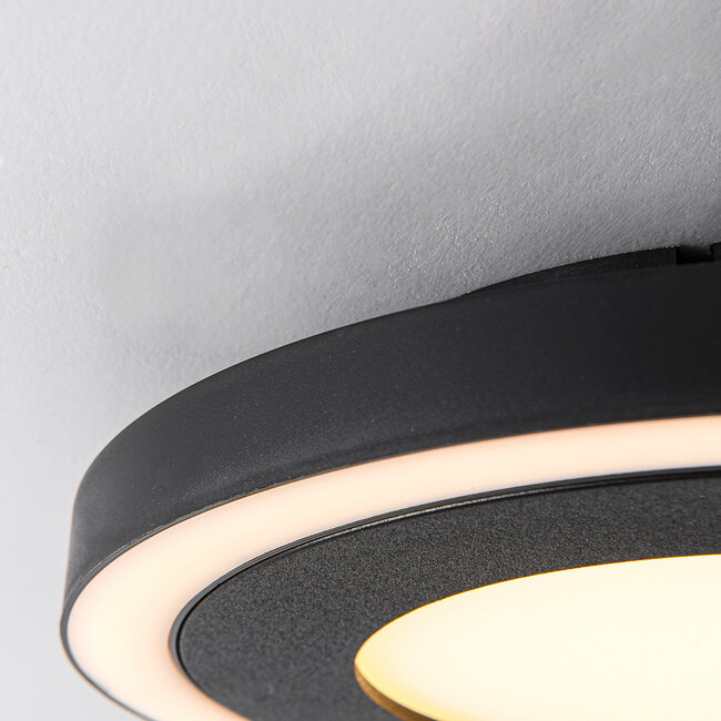 Round ceiling light with 3-step dimmable LEDs - Macy