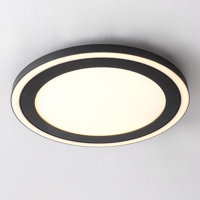 Round ceiling lamp Marin in cool white, 3-step dimmable