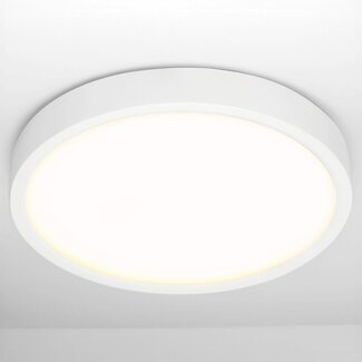 Ceiling lamp Yves in white, 3-step dimmable