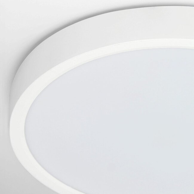 Ceiling lamp Yves in white, 3-step dimmable