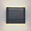 Fold-out wall lamp for outdoor use 9W - Black