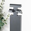 Outdoor floor lamp Jente with adjustable spotlights - anthracite with integrated LED