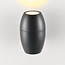 Contemporary oval wall light for outdoor use