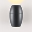 Contemporary oval wall light for outdoor use