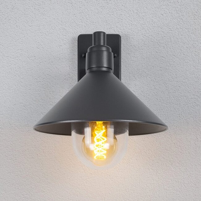 Retro wall lamp, Black