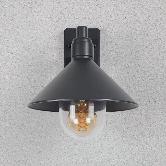 Retro wall lamp, Black