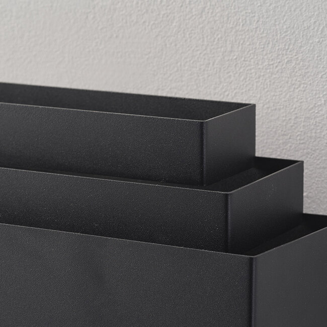 Modern wall lamp Black - Kayu