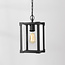 Industrial outdoor pendant lamp Joya - Black