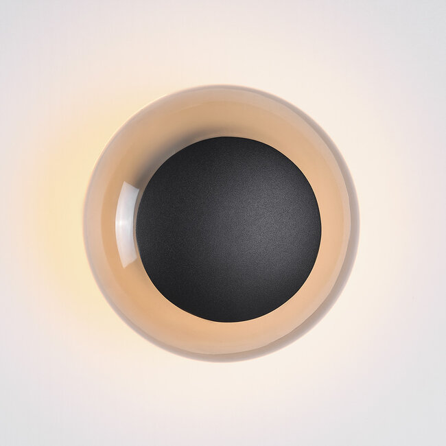 Wall light Jody with glass sphere and integrated LEDs