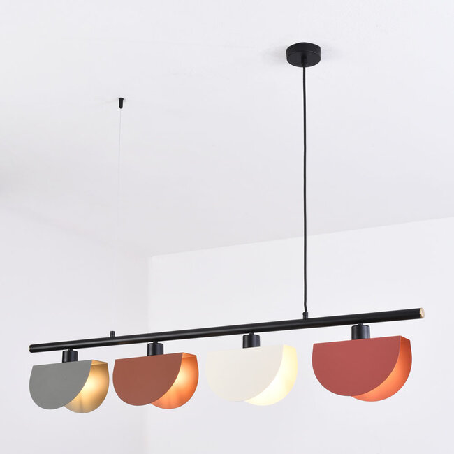 Designer pendant lamp, 4-light - Colore