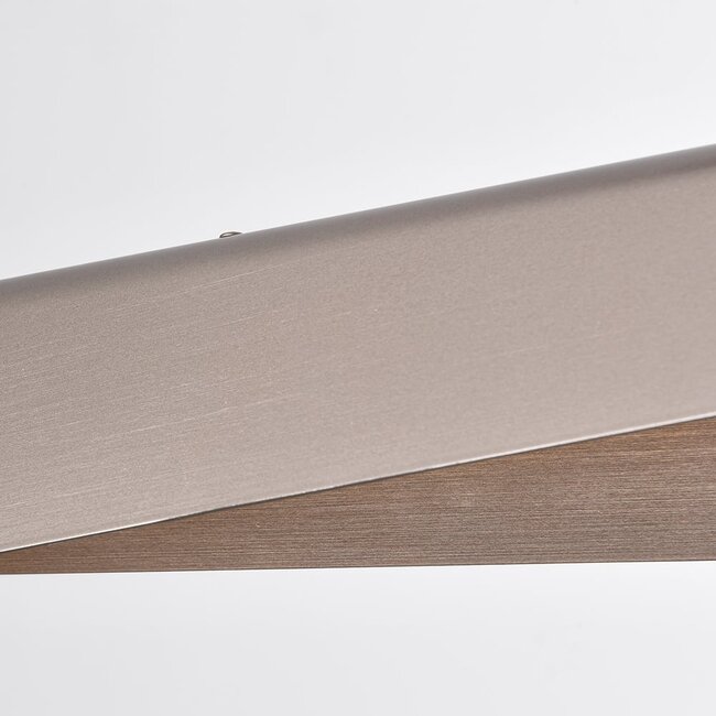 Mitsu pendant lamp design - 3-step dimmable - brushed grey