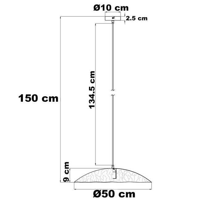 Industrial pendant lamp - Yumi