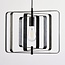 Black 1-light pendant lamp Mikio