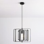 Black 1-light pendant lamp Mikio