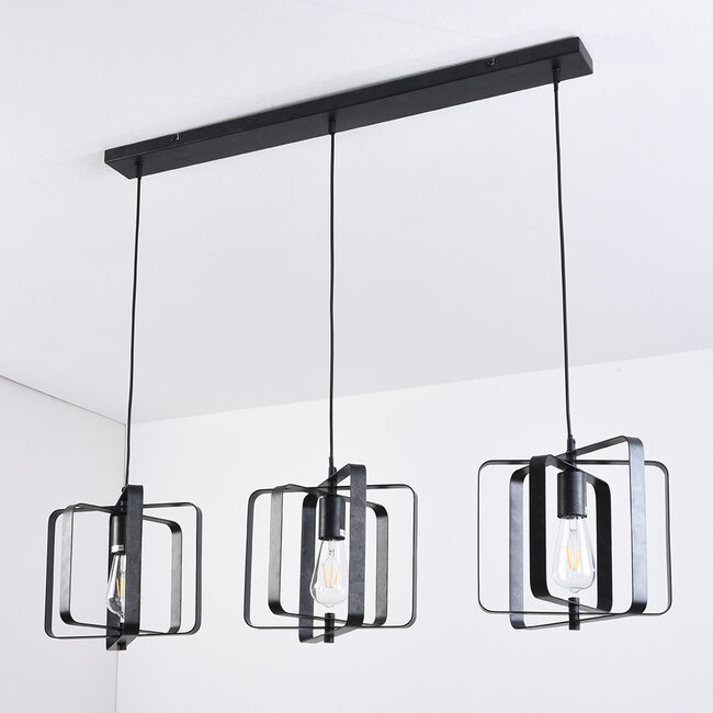 Pendant lamp, 3-light - Maiko