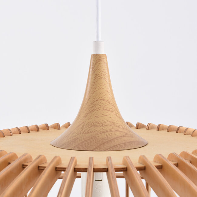 Modern pendant lamp made of wood - Itami