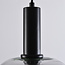 4-light Ilvy pendant lamp in apple-shaped smoked glass - Black