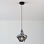1-light pendant light Trinidad - smoked glass