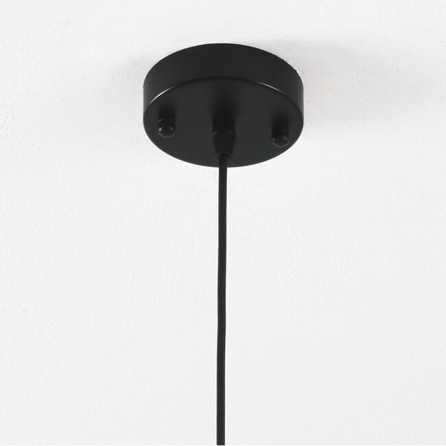 1-light pendant light Trinidad - smoked glass