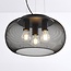 Industrial pendant lamp, Black, 3-light - Cerise