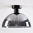 Feija Ceiling Light with Smoked Glass