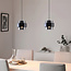 Designer pendant lamp with smoked glass - Filia