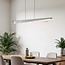 Mitsu pendant lamp designer lighting - 3-step dimmable - brushed silver