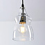 1-light pendant light Trinidad - clear glass