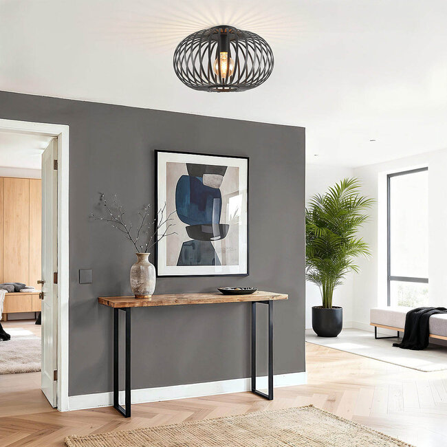 -light ceiling lamp Fiore - grey