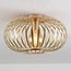 ceiling light Fiore - openwork shade, gold