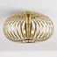 ceiling light Fiore - openwork shade, gold
